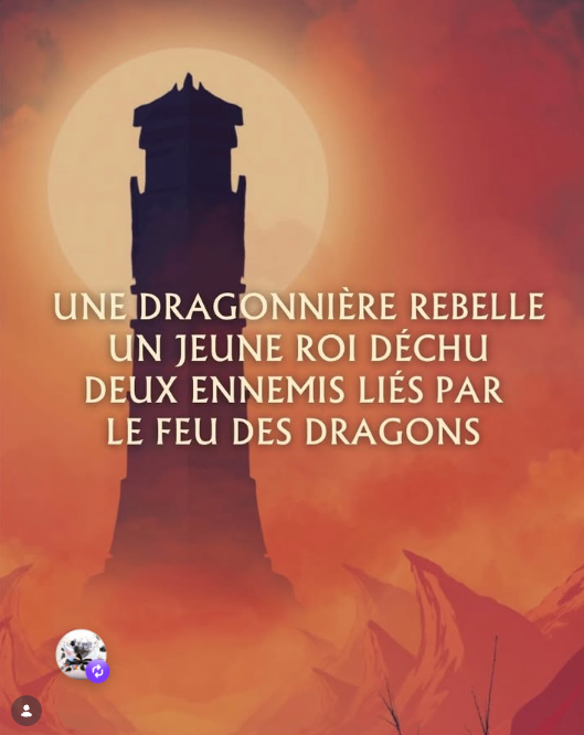 Post Instagram sortie du roman Les Sarments Noirs écrit par Grégoire Godinaud