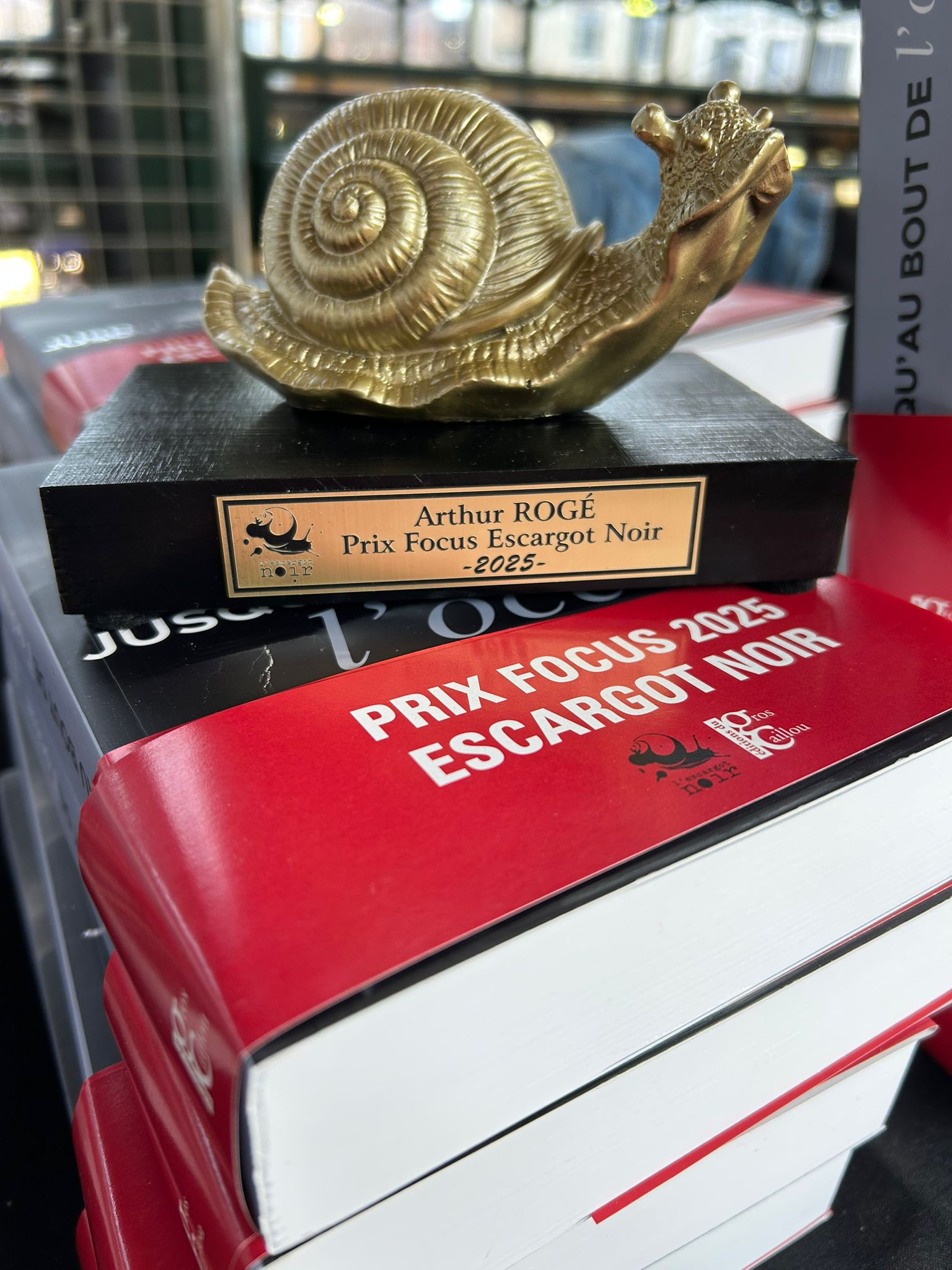 Prix Focus Escargot Noir 2025 pour Jusqu'au bout de l'océan